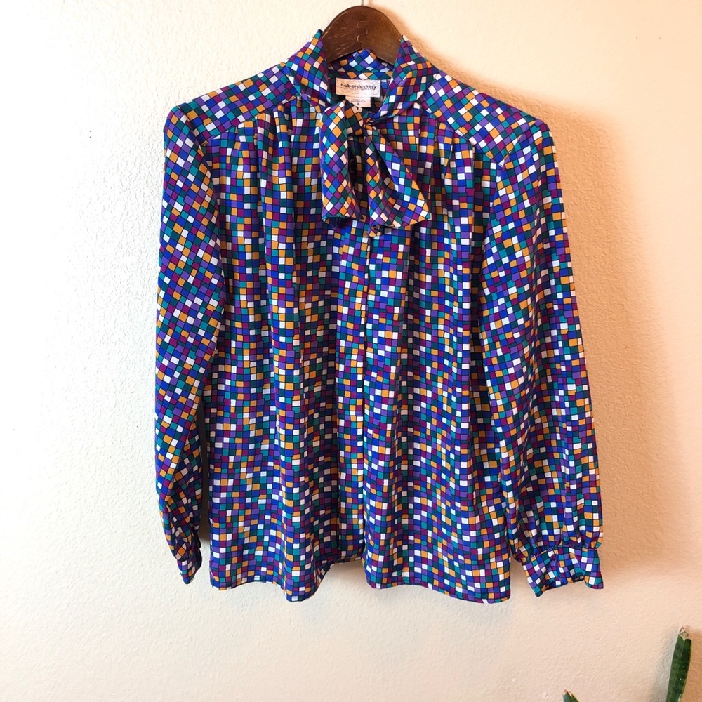 Haberdashery Bohemian Vintage Colorful Blouse